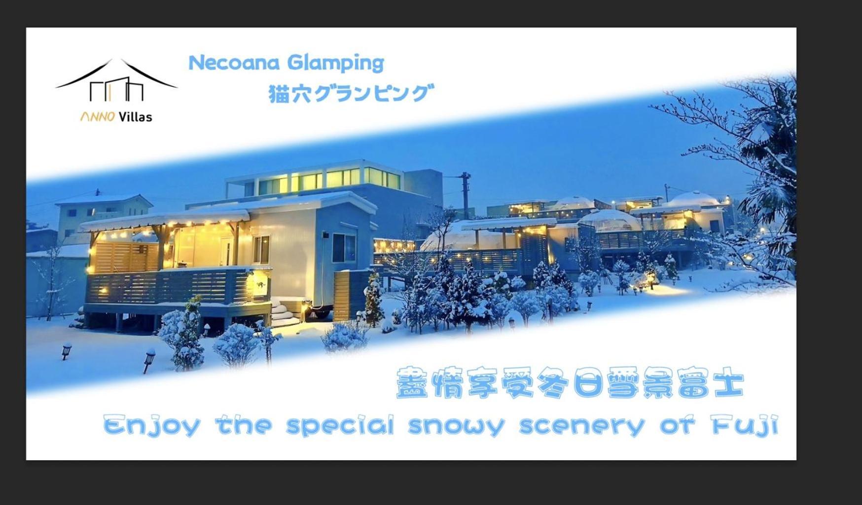 Necoana Glamping Annovillasグランピング Fujikawaguchiko Exterior photo
